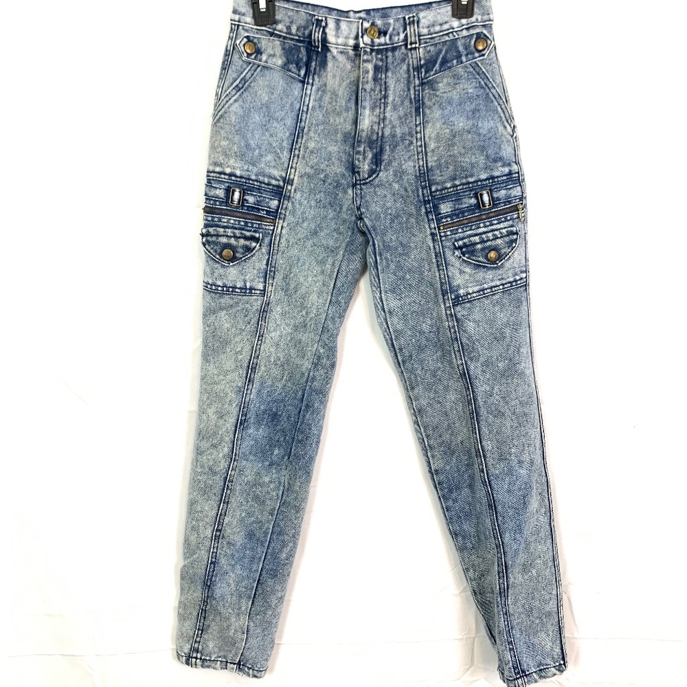 HAPPINESS JEANS WEAR Hi Rise Stone Wash Jeans 28 fits more like a size 25/26